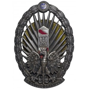 II RP Odznaka Korpusu Ochrony Pogranicza w srebrze
