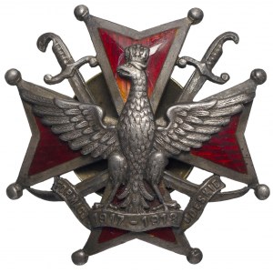 II RP Odznaka Pamiątkowa Formacji Odeskich w srebrze