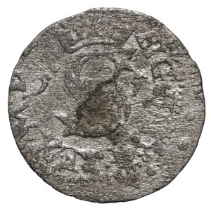 Zygmunt III Waza, szeląg 1615 Wilno, REX M D L, rzadki