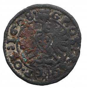 Zygmunt III Waza, falsyfikat z epoki grosza 1608, odwrotne D