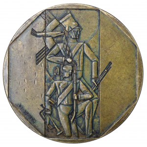 II Rzeczpospolita medal na setną rocznicę Powstania Listopadowego 1930