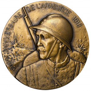 Francja medal 60 rocznica zawieszenia broni 1978 Essone
