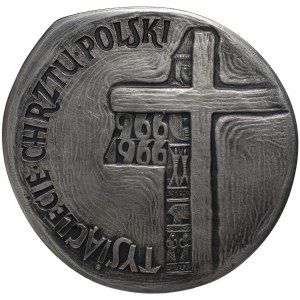 PRL Medal Tysiąclecie Chrztu Polski 1966