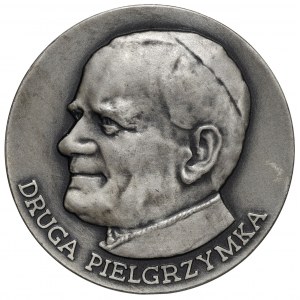 PRL Medal Druga Pielgrzymka Jana Pawła II Mennica Warszawska