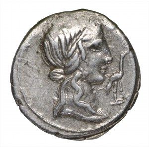 Republika Rzymska Q. Caecilius Metellus Pius Denar 