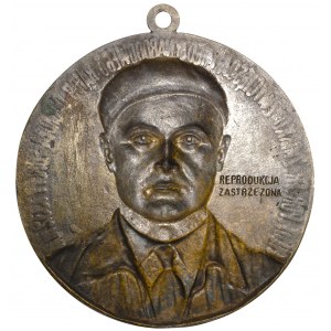 II RP plakieta Franciszek Żwirko 1932