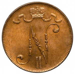 Finlandia, Mikołaj II, 5 pennia 1916