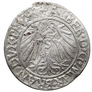 Prusy Książęce, grosz 1539 Królewiec