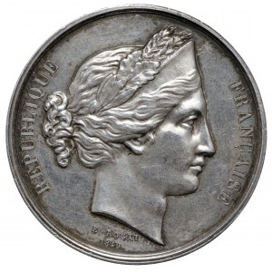 Francja Medal Wyścigi Konne 1873