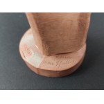 Coppia di statuette in terracotta