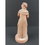 Coppia di statuette in terracotta