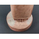 Coppia di statuette in terracotta