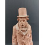 Coppia di statuette in terracotta