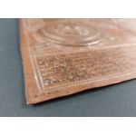 Copper plaque, Tibetan Astrological Amulet, 19th/20th century.