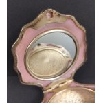 Powder box shell, pr. 875 gilt silver, 2nd third of 20th century.