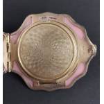 Powder box shell, pr. 875 gilt silver, 2nd third of 20th century.