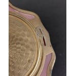 Powder box shell, pr. 875 gilt silver, 2nd third of 20th century.