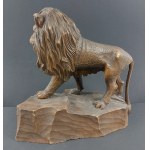 Calamaio in legno, Leone, prima metà del XX secolo.