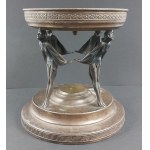 Art Deco platter base, JZW, Lodz (?), 1920s/30s.