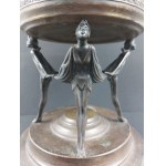 Art Deco platter base, JZW, Lodz (?), 1920s/30s.