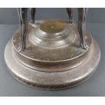 Art Deco platter base, JZW, Lodz (?), 1920s/30s.