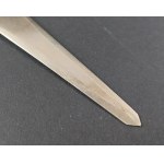 Amber paper knife, 2nd half of 20th century.