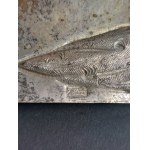 Votive plate, T. Klimaszewski, Warsaw, 12-gauge silver, circa 1820.