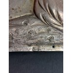 Votive plate, T. Klimaszewski, Warsaw, 12-gauge silver, circa 1820.