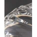 Schale aus Kristall, eingefasst in Sterlingsilber
