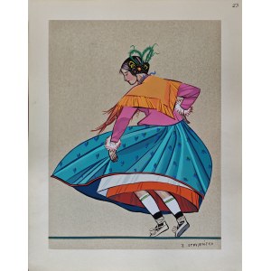 Zofia Stryjeńska (1891-1976), Highlander Woman, 1939