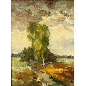 Jerzy Przybył (geb. 1943), Landschaft, 1980