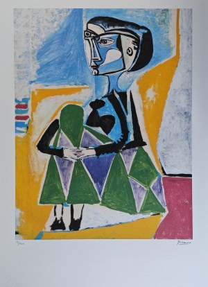 Pablo Picasso (1881-1973), Siedząca Jacqueline