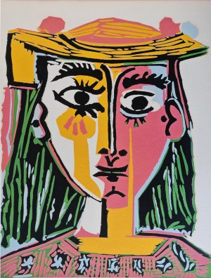 Pablo Picasso (1881-1973), Kobieta w kapeluszu