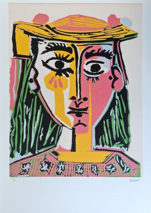 Pablo Picasso (1881-1973), Kobieta w kapeluszu