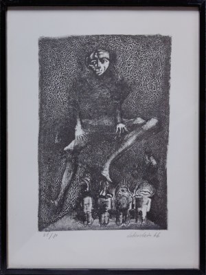 Jan Lebenstein (1930-1999), Ciało własne, 1966