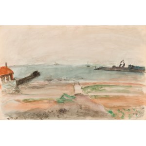 Henry Hayden (1883-1970), Přístav Cherbourg, 1953