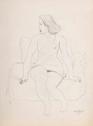 Henryk Hayden (1883-1970), Akt, ok 1950
