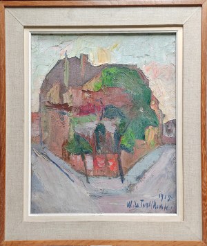 Włodzimierz Terlikowski (1873-1951), Wiejska ulica, 1915