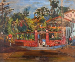 Władysław Alojzy Jahl (1886-1953), Palace Bar, 1939