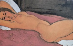 Amedeo Modigliani (1884-1920), Akt leżąca
