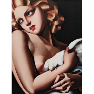 Tamara Lempicka (1898-1980), Woman with a pigeon