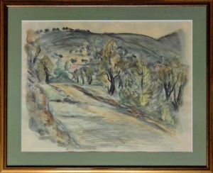 Henryk Epstein (1891-1944), Pejzaż z Prowansji, 1938
