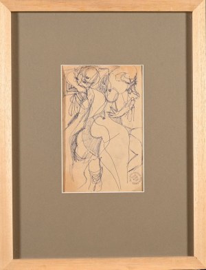 Ludwik Klimek (1912-1992), Akt, stojący