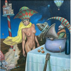 Tomasz Sętowski (b.1961), Courtship of a Hobbit, 1999