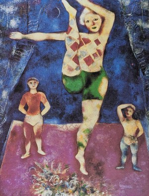 Marc Chagall (1887-1985), Akrobata
