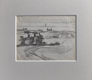 Jean Peske (1870-1949), Rysunek z domami