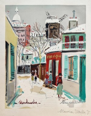 Maurice Utrillo (1883-1955), Le Moulin de la Galette, 1947