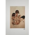 Egon Schiele (1890-1918), Nu à la jarretière rouge