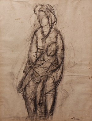 Zygmunt Landau (1898-1962), Kobieta z dzieckiem