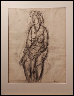 Zygmunt Landau (1898-1962), Kobieta z dzieckiem
